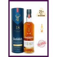 GLENFIDDICH 18 YEARS SINGLE MALT SCOTCH WHISKY 700ML 43ABV
