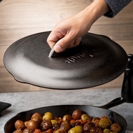 美國LODGE 美國製圓形鑄鐵煎鍋32cm專用鍋蓋 適用L10SK3/L10SC3