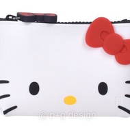 p+g design NUU-Small Hello Kitty 矽膠零錢包/(二色)
