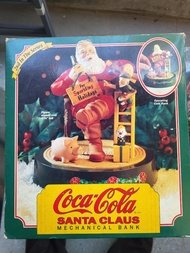 可口可樂Coca-Cola 聖誕老人機械銀行