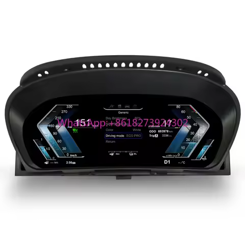12.3''Speedometer LCD Dashboard Panel for BMW X5 X6 E70 E71 Digital Instrument Cluster Virtual Cockp