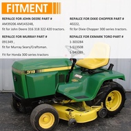 Fuel Gauge Gas Cap 9" fit for John Deere 316 318 322 420 AM39206 AM143248 Dixie Chopper 40222 Murray