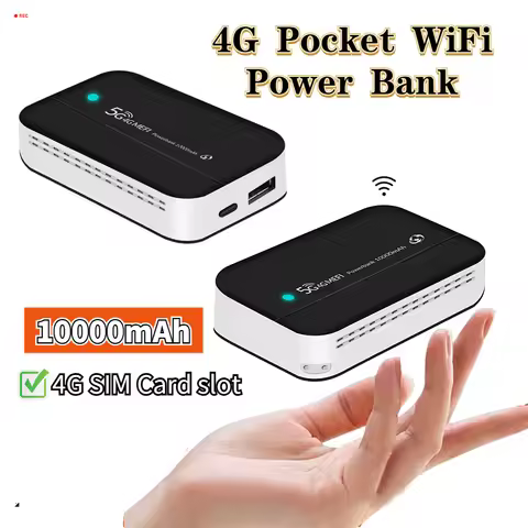 5G/4G Pocket Wireless WiFi Router CAT4 150Mbps WiFi Mobile Router Sim Card Unlimited Internet For Co