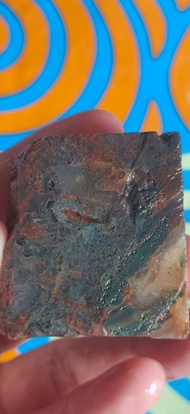 Batu Lumut Suliki Kristal ( Rough / Bahan Batu Akik Natural )