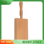 [luxiang.th] Pasta Making Board, Gnocchi Board, Beech Wood Gnocchi Board Butter Board Dough Scraper 