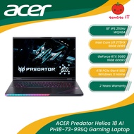 ACER Predator Helios 18 AI PH18-73-99SQ Gaming Laptop - 18" 250HZ/U9-275HX/96GB DDR5/4TB SSD/RTX5080