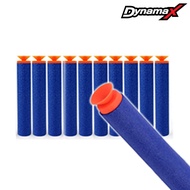Dynamax 10pcs 7.2cm Refill Suction Bullet Darts for Nerf N-strike Elite, Machine gun Series Blasters Kid Toy Gun