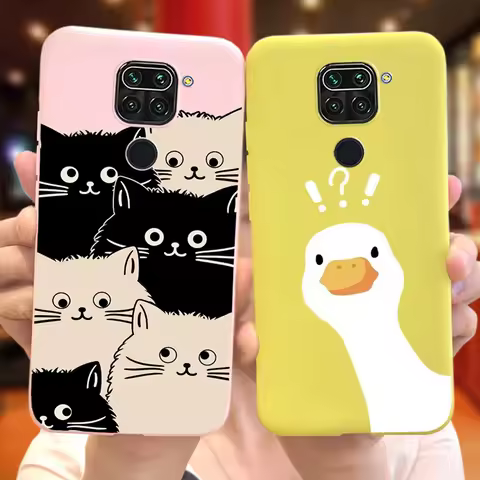 For Xiaomi Redmi Note 9 9s 9 Pro Max Cute Animals Cartoon Phone Case For Redmi Note9 9s 9Pro Candy C