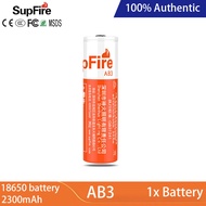 SUPERFIRE AB3 High capacity 18650 Li-ion Battery Charger 2300mAh 3.7v/4.2v Strong Light Flashlight