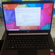 (STOK TERBARU) Laptop Hp 14s-cf00xx 14s CF intel Core i5 gen 8