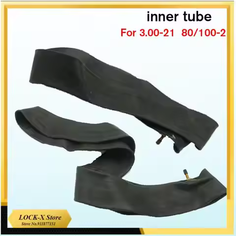 21 Inch Inner Tube 3.00-21 Motorcycle Butyl Inner Tube 3.00x21 Inch Tire Replace Parts Black