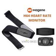 1 Year Warranty MAGENE H64 DUAL PROTOCOL HEART RATE MONITOR BLACK