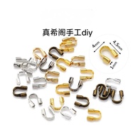 ✨200 Metal U-Line Pipes U-Shaped Positioning Pipes Finishing Pipes Clamping Clasp diy Jewelry Access