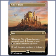 ∽ MTG Proxy Card - City of Brass (Borderless) | Double Masters 2022 (2X2)