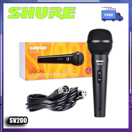ไมโครโฟนแบบไดนามิกคาร์ดิออยด์อเนกประสงค์ Shure SV200 พร้อมตะแกรงทรงกลมป้องกันรอยบุ๋ม