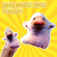 Spider Cat Emoji Voice Keychain With Sound Hamster Haha Voice Plush Doll Bag Pendant Decoration J9z8