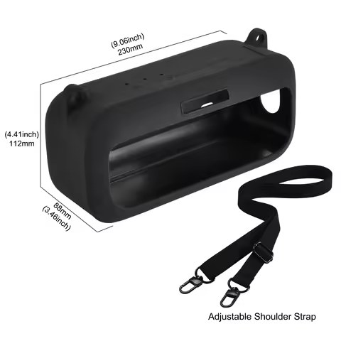 Silicone Cover Case for Bose SoundLink Plus Speaker Shockproof Protective Travel Case for Bose Sound