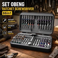 Ratchet Screwdriver Household Tools 66in1 Complete Household Repair Tools Workshop - 2880B