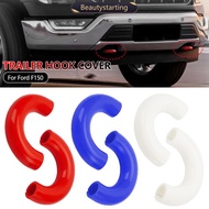 BEAUTYSTARTING 2Pcs Trailer Tow Hooks Covers Tow Hook Sleeve Professional Silicone Receiver Covers P