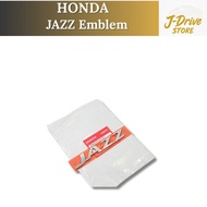 Honda Genuine JAZZ Emblem - Export Model for FIT GK3–GK6, GP5, GP6 | OEM Badge
