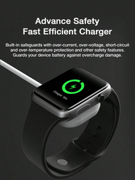 3w 快速無線充電板,相容於 Apple Watch,便攜式旅行無線充電器,附輕型磁性快速充電器,僅適用於 Apple Watch Ultra 系列（僅適用於手錶無線充電）