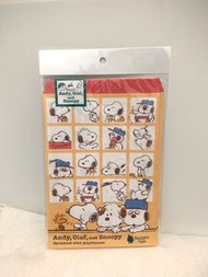 ✈️ 日本 直送 ⭐️New 💖 Snoopy  Olaf Andy A5 size 禮物 紙袋