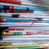 Banner baliho spanduk flexy 3x5 meter Bekas sisa produksi gagal cetak a