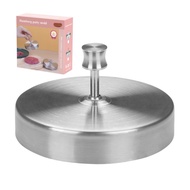 Stainless Steel Round Burger Press Patty Maker Hamburger Smasher Tool for Griddle Grill Smash Press
