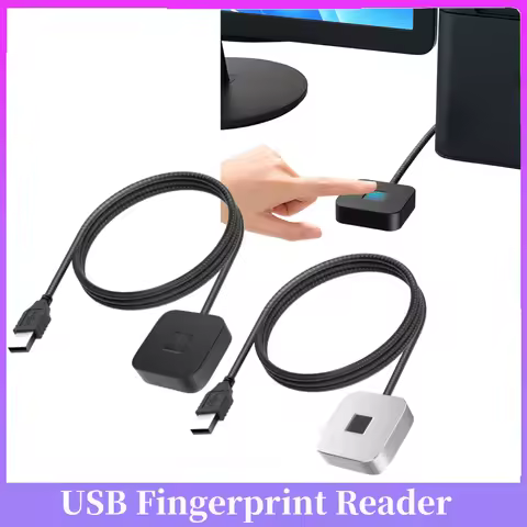 USB Fingerprint Reader For Windows Hello Fingerprint Reader Biometric Fingerprint Login Reader for W