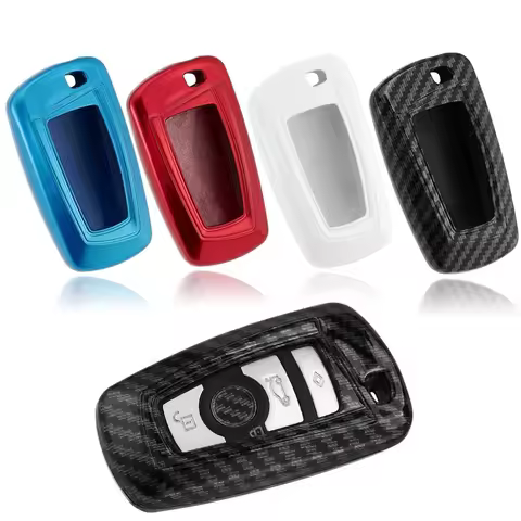 Car Key Fob Case SKin Cover Decoration For BMW 3 4 5 Series 320i 530i 550i F20 F21 F30 F31 F25 F01 F