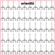 ORIENTLIIY Display Hooks, Silver Pegboard Hooks, Panel Retail Shop Peg