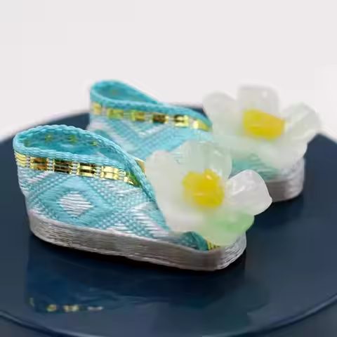 New Quality Ancient Shoes Original 30cm Flat Shoes Super Model 9 Styles Princess Flower Shoes 1/6 Ac