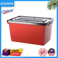 7998SC 7998BC Century Storage Box With Wheel 65L box plastic kotak plastik penyimpanan
