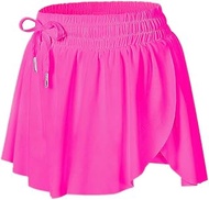 Flowy Running Shorts for Women Summer Causal Spandex Athletic Workout Shorts with Pockets