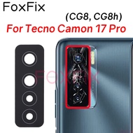 Rear Back Camera Glass Lens For Tecno Camon 17 Pro CG8 CG8h Replacement With Adhesive Sticker
