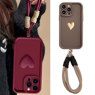 Casing For OnePlus 12R 12 11 11R 10R 8T Nord CE 2 3 4 Lite 5G Case Cover Love Heart Smile Face With 