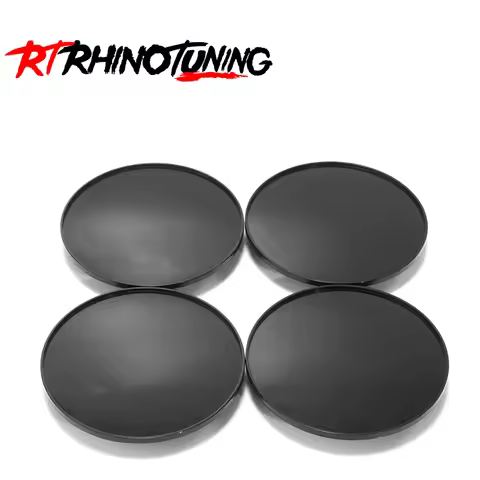 RhinoTuning 4PCS OD 80.4mm/3.17" ID 48mm/1.89" Wheel Hub Center Cap For Super Rs Rc & Rsii Car Styli