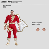 Superman Shazam DC Heaven Descends 1/12 คุณภาพสูง ตัวละครผ้าคลุมอ่อนๆ ที่เคลื่อนไหวได้ ตัวละครจากหนั