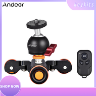 Andoer L4 PRO Motorized Camera Video Dolly with Scale Indication Electric Track Slider Wireless Remo