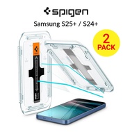 [2 Pack] Spigen Samsung S25+ / S24+ Screen Protector Glas.tR EZ Fit 6.7" Tempered Glass