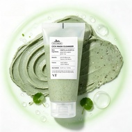 VT COSMETICS CICA 2in1 Cleansing Mask with Brush 4.05 fl.oz มาส์กดินทำความสะอาดไม่ทำให้ผิวขาดน้ำ ขัด