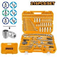 INGCO 216PCS COMBINATION HAND TOOL SET HKTHP22161