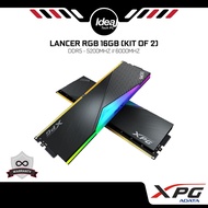 Adata Lancer RGB 16GB DDR5 5200MHz / 6000MHz CL38/CL40 Dual Kit DIMM | Ram