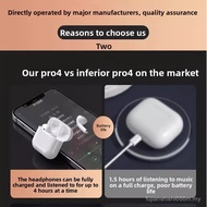 HQ Pro4 4th Gen Wireless Earbuds True Bluetooth Earphones In Ear Stereo HiFi Sound Ultra Long Batter