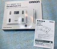 OMRON HBF-212 歐姆龍 體脂磅 脂肪磅 體脂稱 體脂秤 karada scan Body Composition Scale