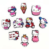 Jibbitz Decoration Accessories Cross Sandal Pin Cute Character Hello Kitty Motif