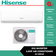 (SAVE 4.0) Hisense R32 Inverter 1.5hp Air Conditioner (replacemant model) AI13KAG