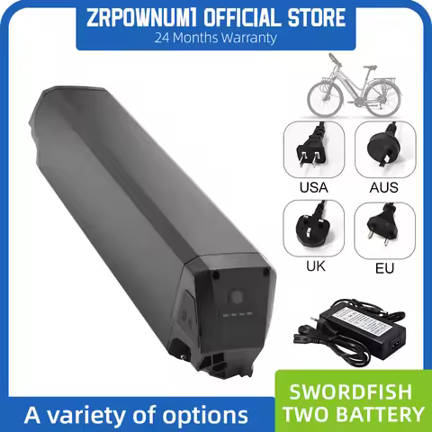 ebike Battery 36V 48V 52V 15Ah 20Ah 25Ah Samsung cell SYR Hidden Fat Tire batteries for Zebra Cobra 