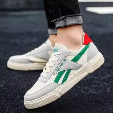 New Korean men's casual canvas shoes, student board shoes, men's sports single shoes