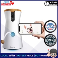 Furbo 360° Dog Camera + Nanny w/AI Smart Alerts: Home Emergency & Safety Alerts | 360° Rotating Dog 